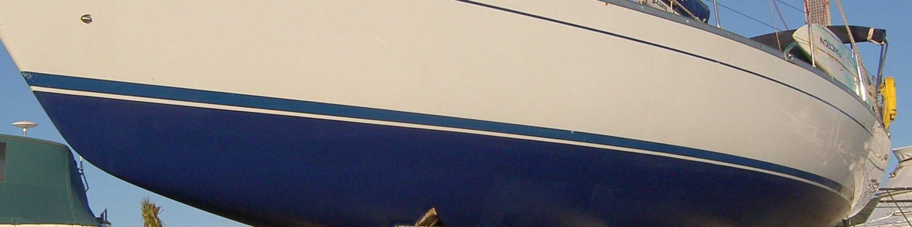 antifouling polyester zeilboot