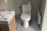 polyester badkamer, polyester badkamervloer, polyester vloer