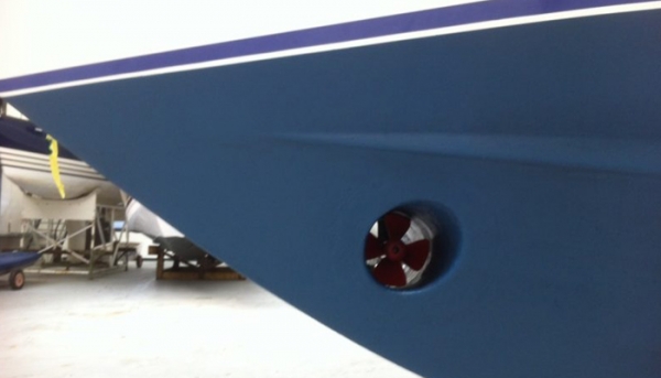 Antifpuling polyester boot met boegschroef